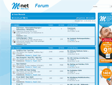 Tablet Screenshot of forum.m-net.de